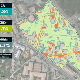image modélisée des aménagements de la fabrique de Bordeaux Métropole