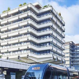 Rénovation de l'immeuble les trois tours quartier Mériadeck