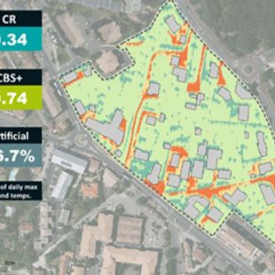 image modélisée des aménagements de la fabrique de Bordeaux Métropole
