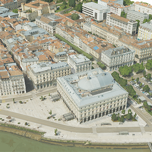 Numérisation aérienne jumeau numérique Bayonne (c)NOBATEK